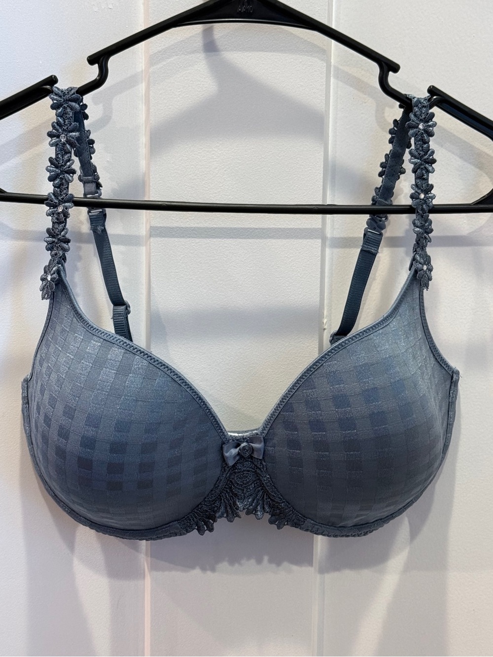 Marie Jo Avery Full Coverage Lightly Padded Bra Size 34D Blue